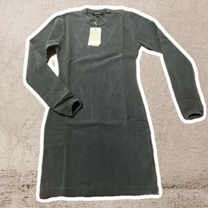 YEEZY Season 6 Crewneck Dress BNWT color Core size Small - retail $500